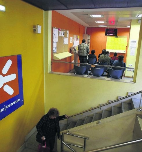 Oficina del Servicio Público de Empleo de La Felguera. 