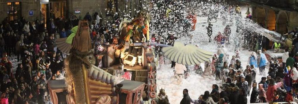 El caballo alado de Odín, de la peña Abuela Anselmo, fue muy aplaudido. El jurado le otorgó la tercera posición. 