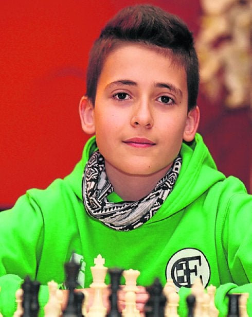 Jonás Prado, campeón de Asturias sub 12. :: centrón