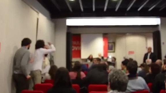 Escrache a Miriam Cueto