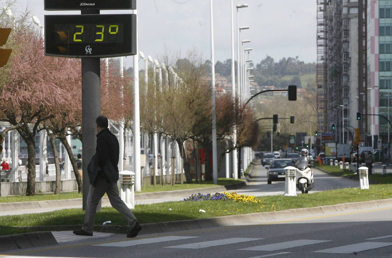 El febrero de 2015  fue el segundo más lluvioso en Oviedo desde el año 1972