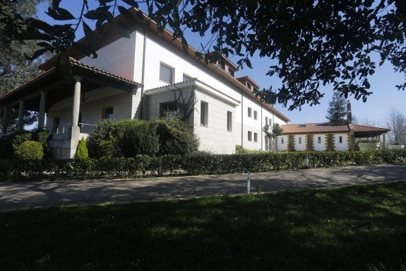 El Hotel Palacio de la Llorea, cerrado desde 2012. 