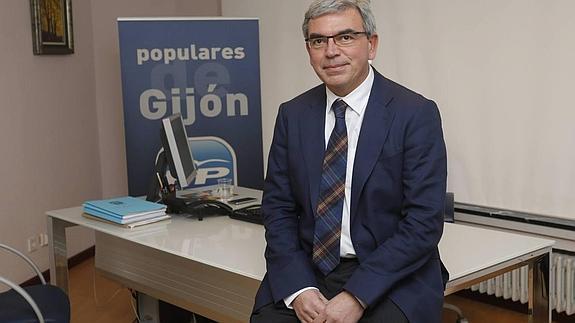 Mariano Marín, candidato del PP a la Alcaldía de Gijón