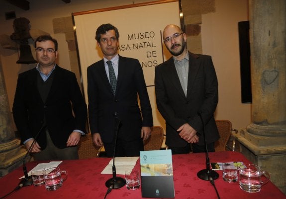 Pablo Álvarez Cachero, Rafael Felgueroso y Héctor Blanco. 