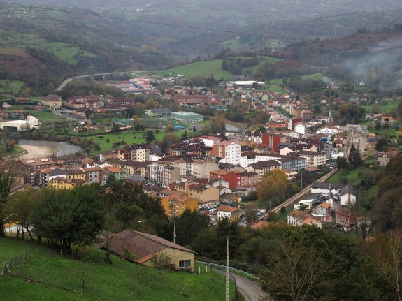 Panorámica general de la capital parraguesa tomada hace algunos meses. 