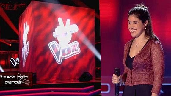 Marina Rojas, la cantante invidente que impactó en La Voz