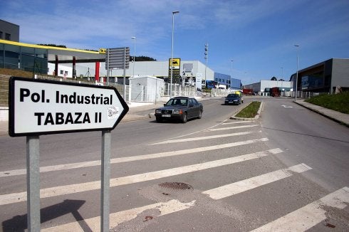 El polígono industrial de Tabaza mejorará la seguridad vial. 