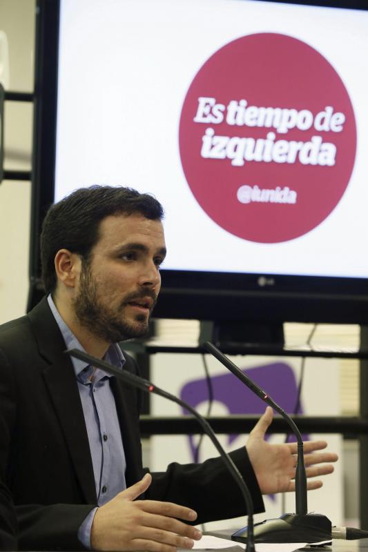 Garzón, «contento» con la detención de Rato: «Es una satisfacción tras la estafa de Bankia»