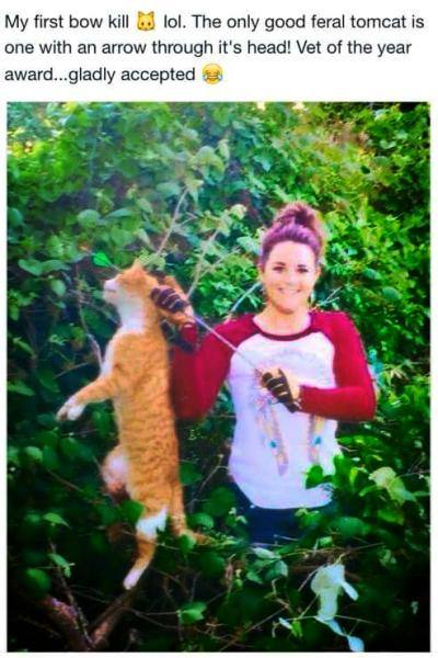 La veterinaria que se ganó un despido tras publicar la foto del gato al que había matado