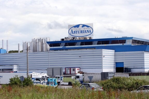 Instalaciones de Central Lechera Asturiana en Granda (Siero). 