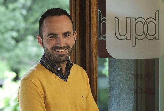 El candidato de UPyD, Adán Fernández.