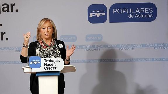 Mercedes Fernández: «Soy una forofa de Rajoy. Supo sacar España adelante frente a hombres de negro»