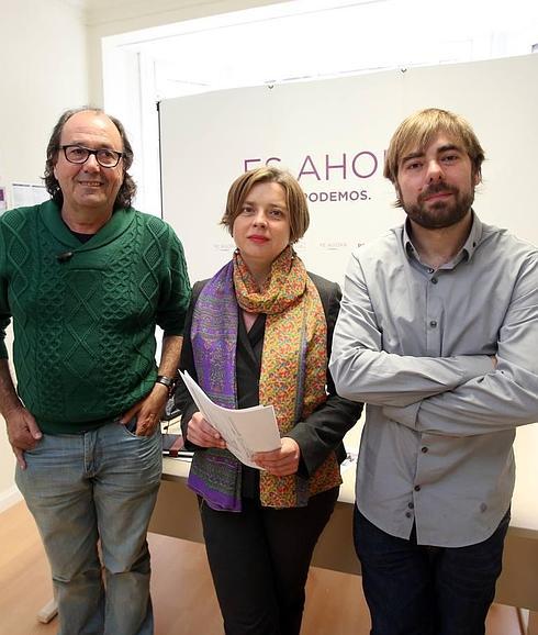 Podemos ha ofrecido esta mañana una rueda de prensa en la que ha explicado que pedirán la declaración del diputdo socialista. 