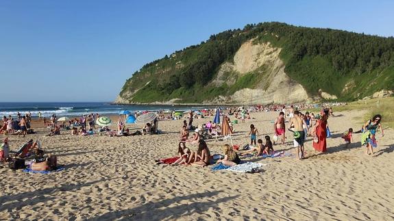 Playa de Rodiles. 