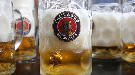 La cerveza entra en escena en El Bibio