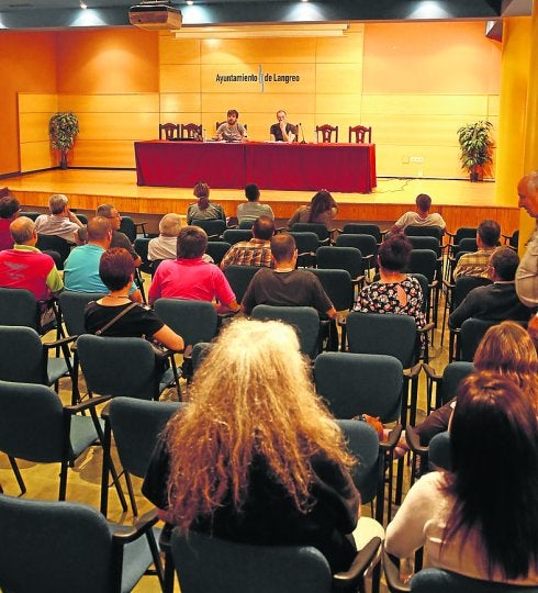 Asistentes a la presentación de los presupuestos. 