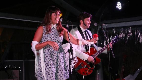 Los Testigos, anoche, con Ana Viñuela al frente. 