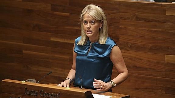 Cristina Coto, durante su intervención. 