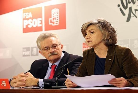  Carcedo y Antonio Trevín, esta mañana en la rueda de prensa. 