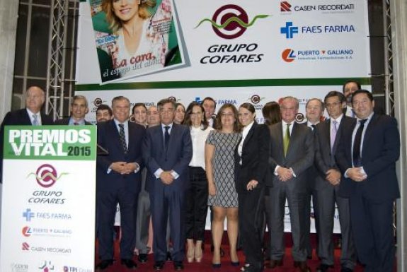 La farmacia Ramírez de Diego recogió el premio en Madrid. 
