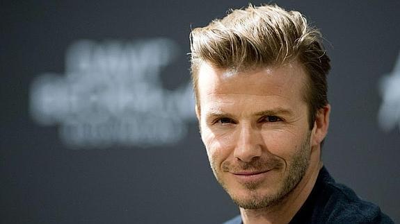 David Beckham, guapo oficial del 2015.