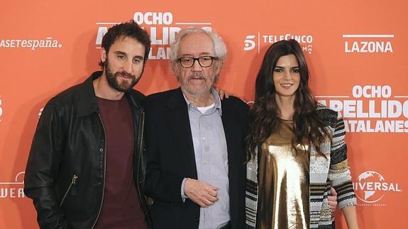 Dani Rovira, Emilio Martínez-Lázaro y Clara Lago.