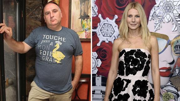 José Andrés y Gwyneth Paltrow, socios en la cocina