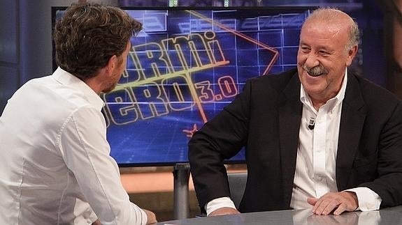 Pablo Motos se rinde ante Vicente del Bosque