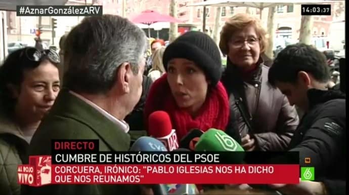 El encontronazo de José Luis Corcuera y Marta Nebot que se ha convertido en 'trending topic'