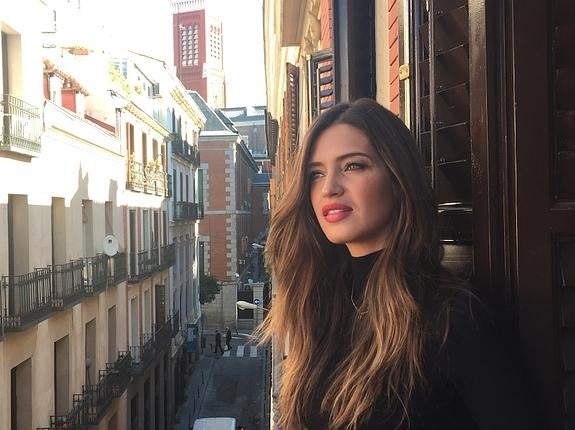 Sara Carbonero, en una de las imágenes colgadas en su blog.