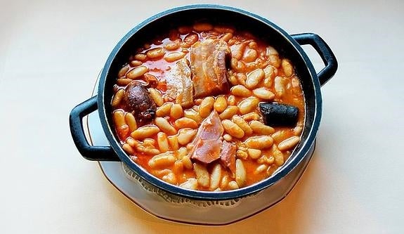 La fabada ganadora del concurso.
