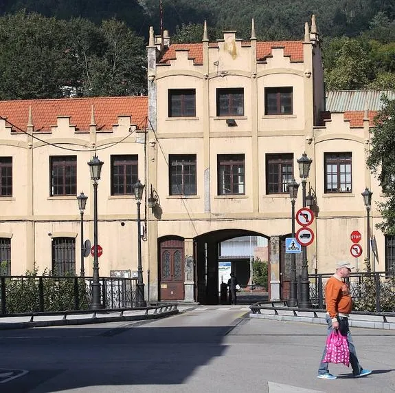 La fábrica de armas de Santa Bárbara en Trubia. 