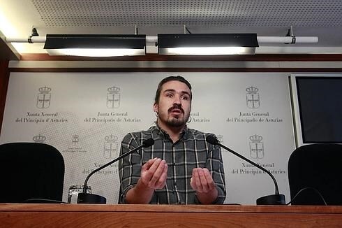 Andrés Ron Vilanova, diputado de Podemos. 