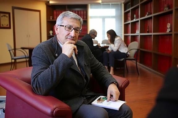 Santiago García Granda, hoy, en EL COMERCIO. 