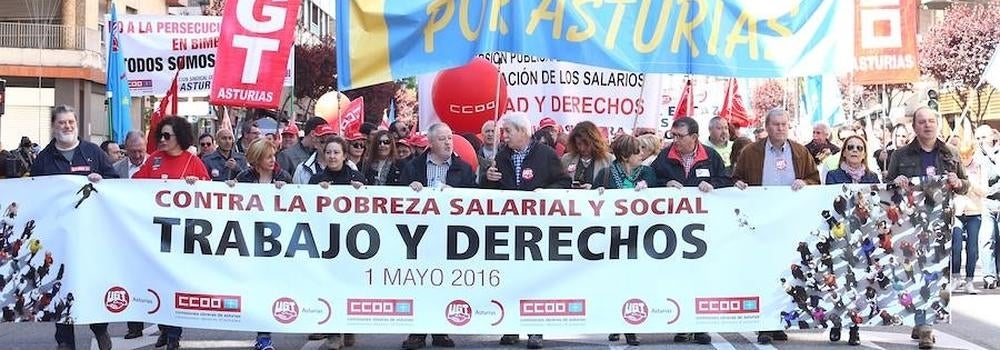 Los secretarios generales de CCOO y UGT, Ignacio Fernández Toxo y Pepe Álvarez. 