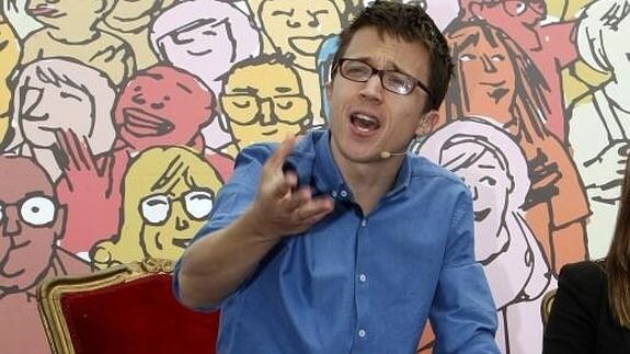 Íñigo Errejón, en un acto celebrado en Elche. 