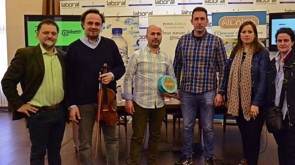 Acto de presentación del proyecto 'Degustar' este miércoles. 