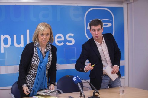 David González Medina, tras una rueda de prensa. 