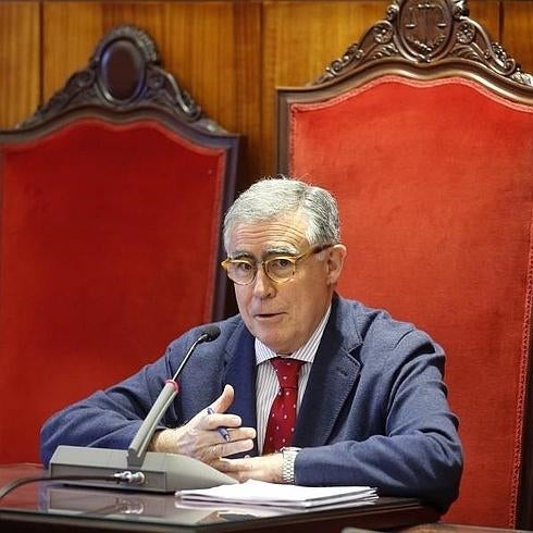 Ignacio Vidau, durante la presentación del balance.