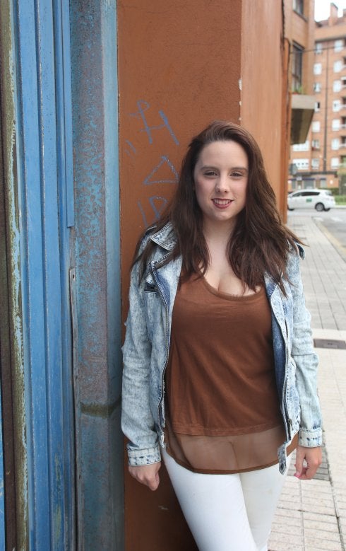 La nueva presidenta de la asociación juvenil, Lucía García. 