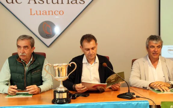 José Manuel Valdés, Jorge Suárez y Santiago Nuñez. 