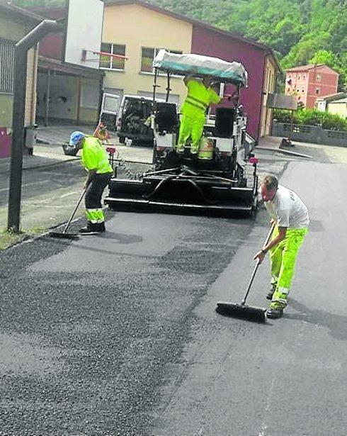 Mejoras en el colegio de La Foz