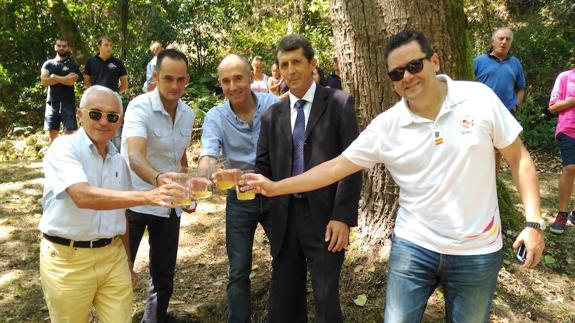 Un momento del acto en Vegadeo.