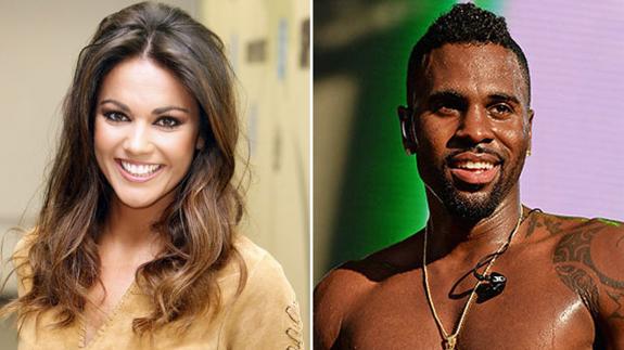 Lara Álvarez y Jason Derulo cantan juntos
