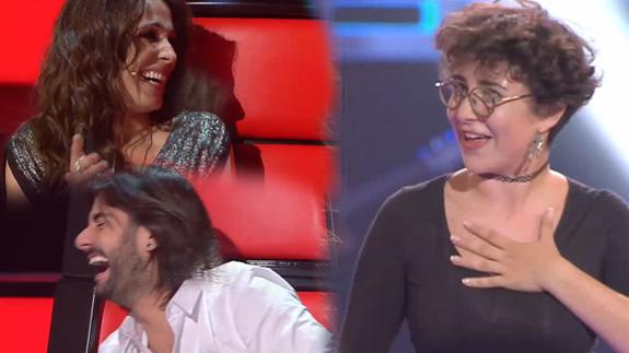 Intercambio de 'zascas' entre Malú y una concursante de 'La Voz'