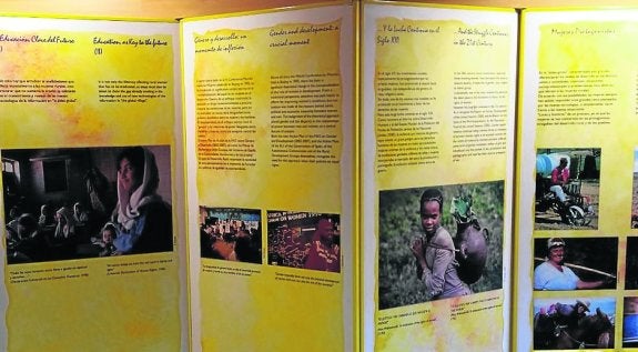 Algunas de las imágenes presentes en la muestra. 