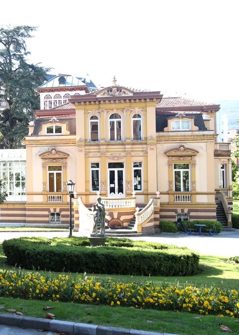 El palacete de Villa Magdalena. 