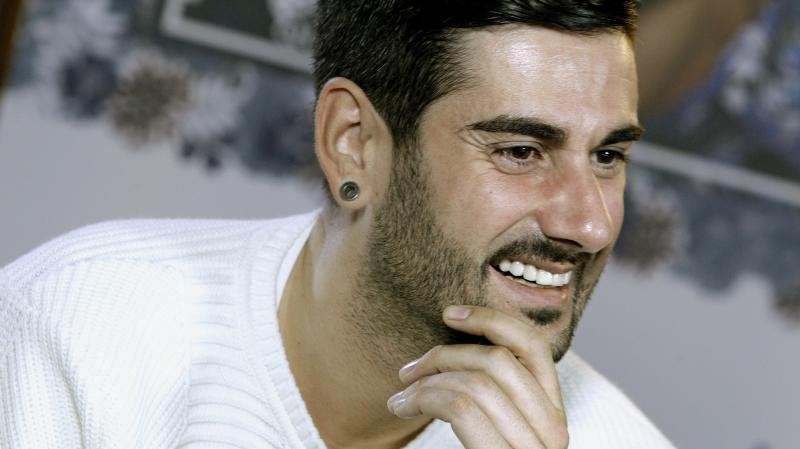 Melendi, durante la presentación de 'Quítate las gafas'.