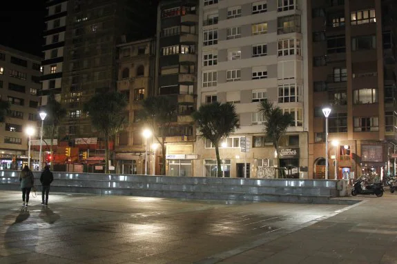 Zona de los Jardines del Náutico donde tuvo lugar la redada policial la noche del viernes. 