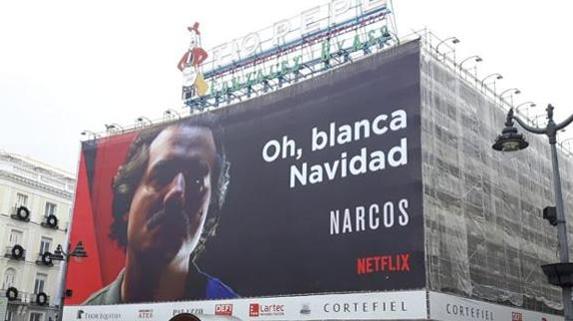 La provocadora campaña navideña de 'Narcos'